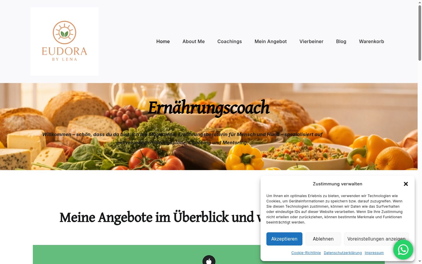 Screenshot tal-banner tal-kunsens muri qabel kwalunkwe interazzjoni