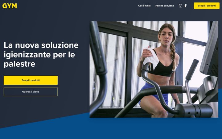 Screenshot of eudorexprogym.it