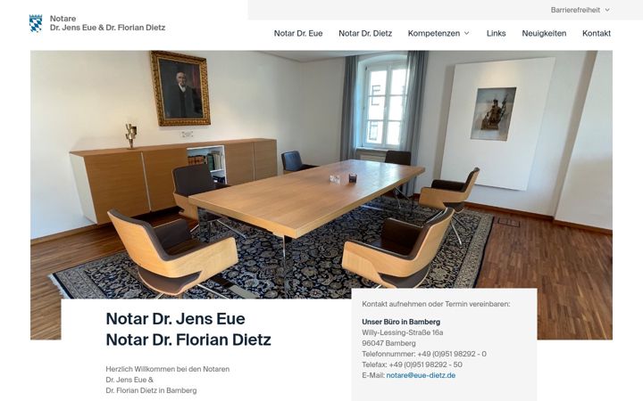 Képernyőkép: eue-dietz.de