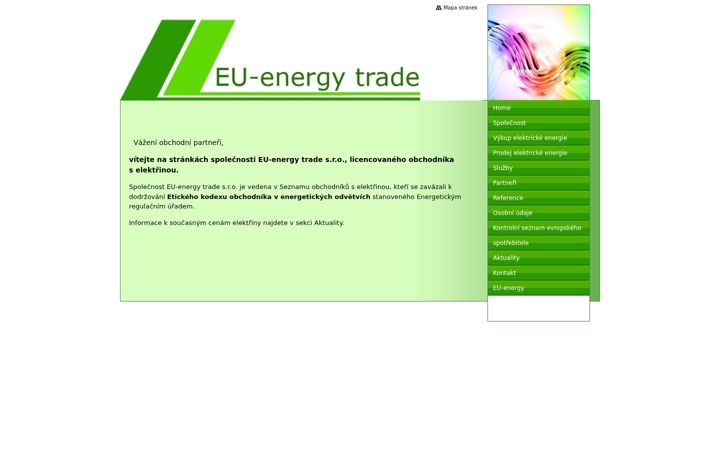 Screenshot of euet.cz