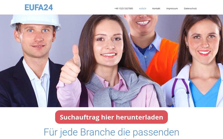 Screenshot ta' eufa24.eu
