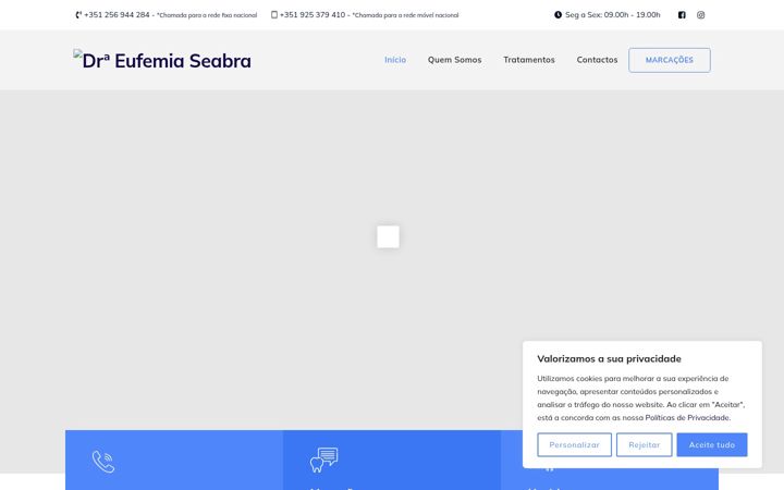 Screenshot of eufemiaseabra.pt