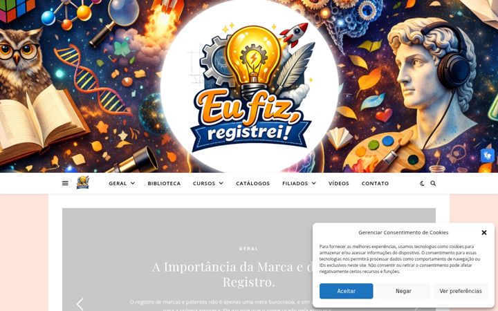 Zrzut ekranu eufizregistrei.com.br
