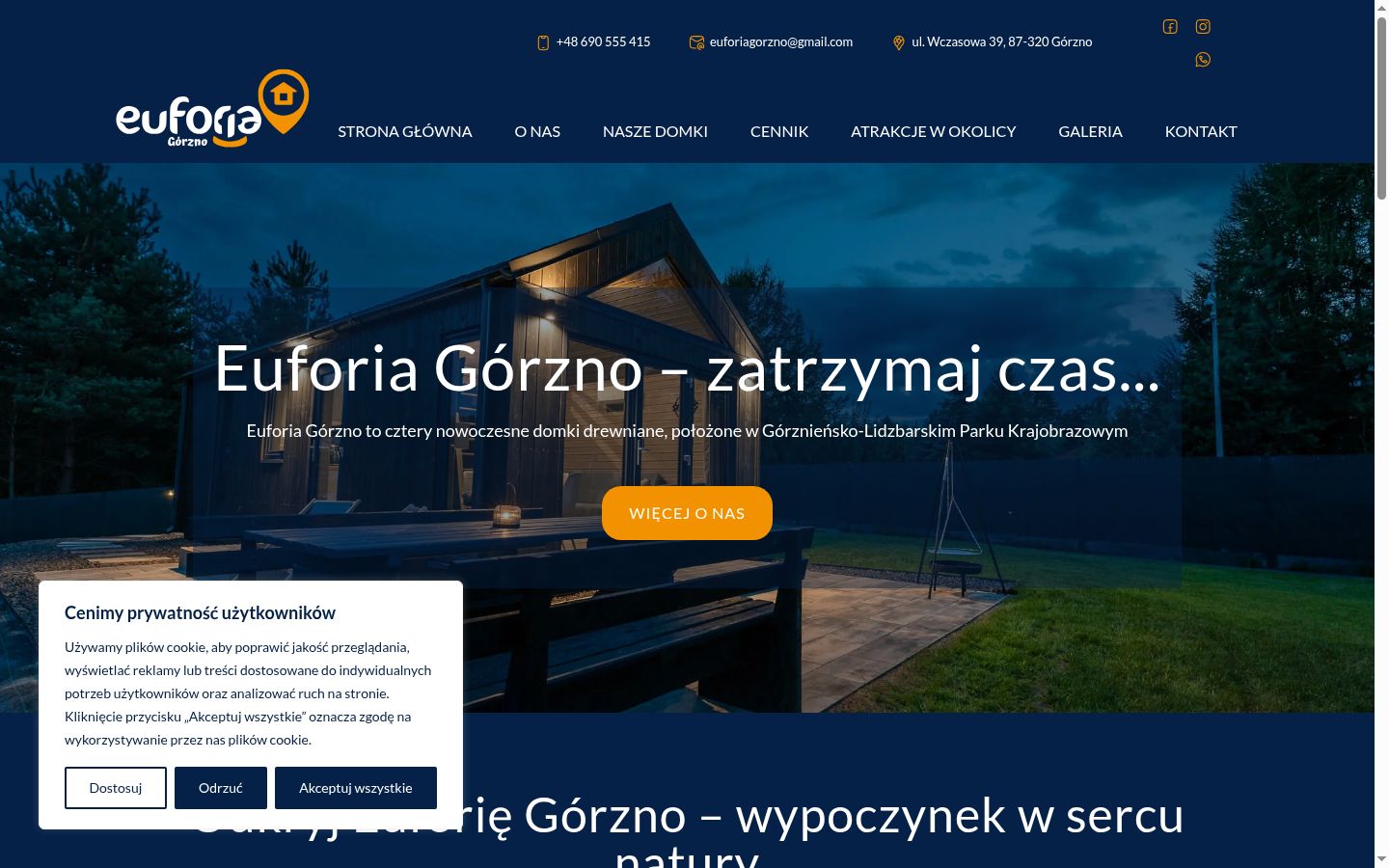 Snímka obrazovky banera súhlasu zobrazeného pred akoukoľvek interakciou