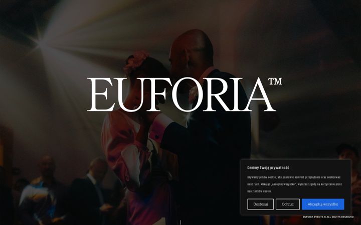 Screenshot of euforia.events