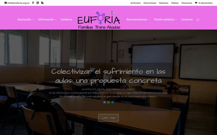 Screenshot ta' euforia.org.es