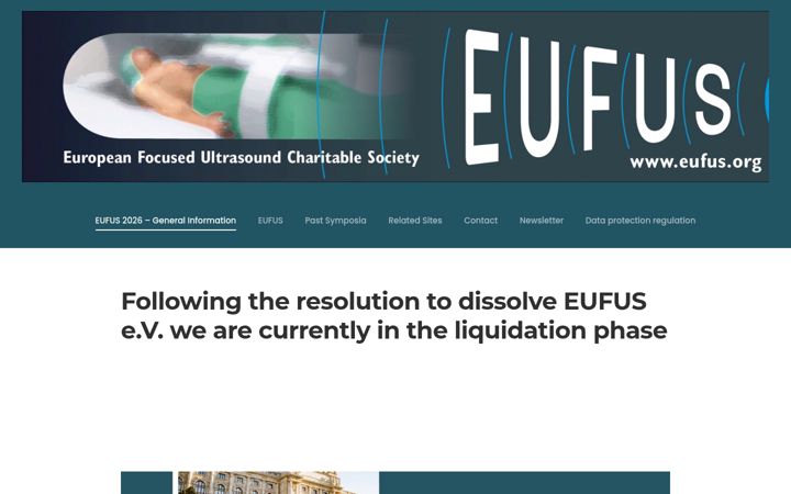 Screenshot of eufus.org