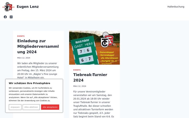 Screenshot of eugen-lenz.de