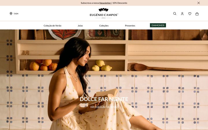 Screenshot of eugeniocamposjewels.com