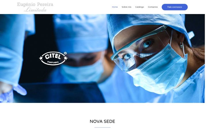 Screenshot of eugeniopereira.pt