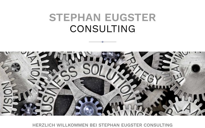 Skärmbild av eugsterconsulting.ch