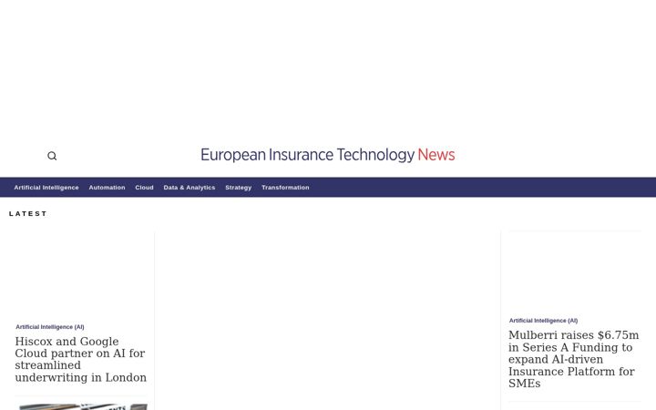 Screenshot of euinsurancetech.com