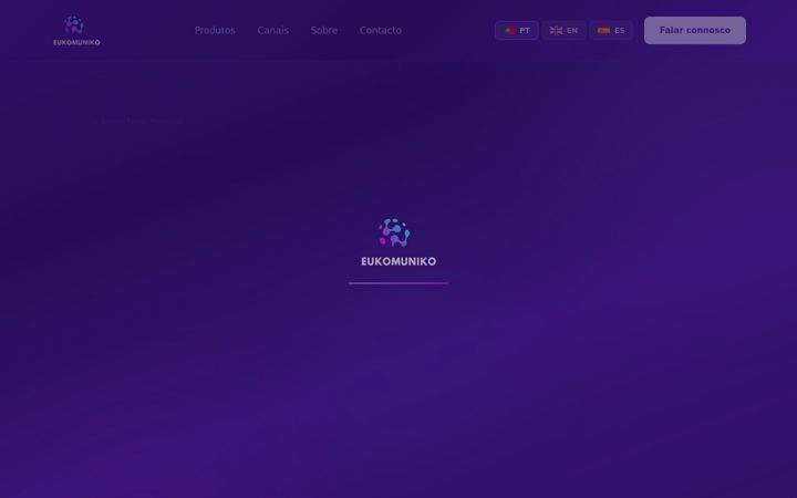 Screenshot of eukomuniko.pt