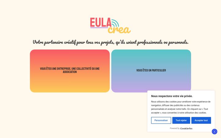 Screenshot di eulacrea.fr