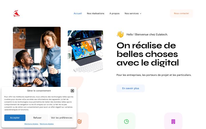 Screenshot di eulatech.fr