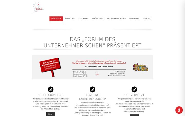 Screenshot of eule-mainz.de