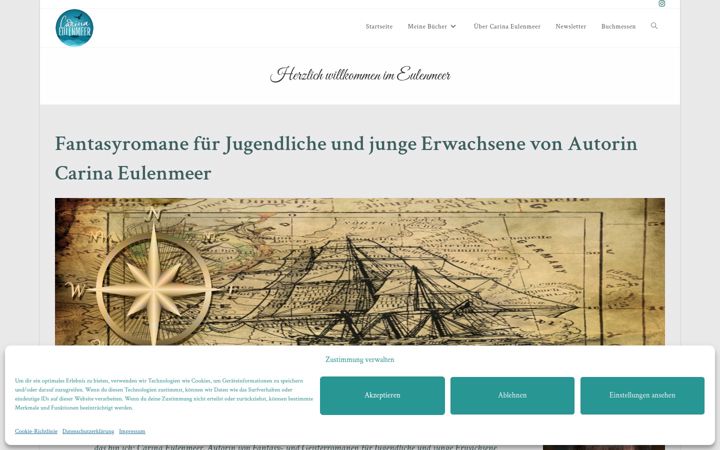 Ekraanipilt saidist eulenmeer.de