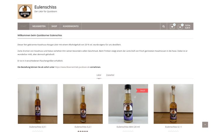 Screenshot of eulenschiss.de