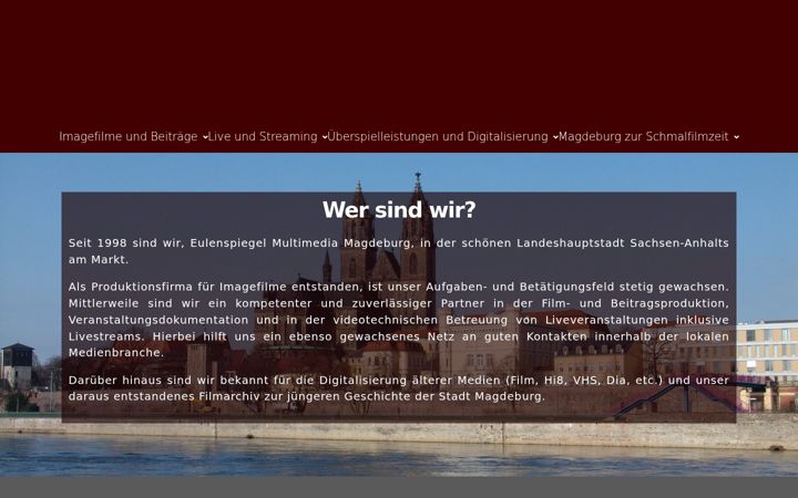 Screenshot von eulenspiegel-multimedia.de