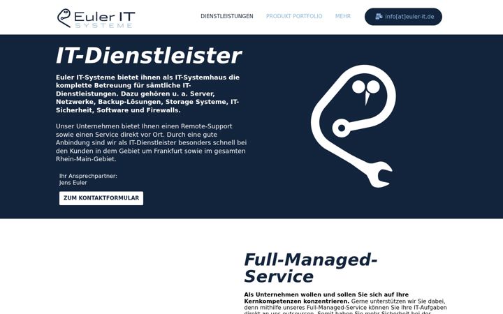 Screenshot of euler-it.de