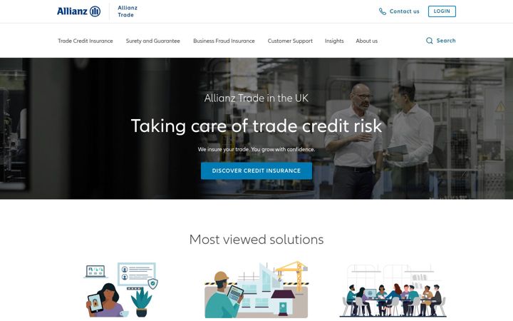 Screenshot of eulerhermes.co.uk