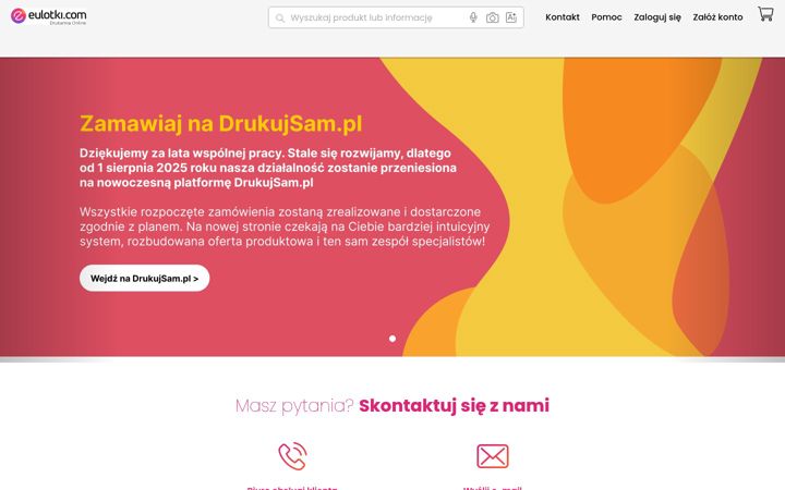 Screenshot of eulotki.com