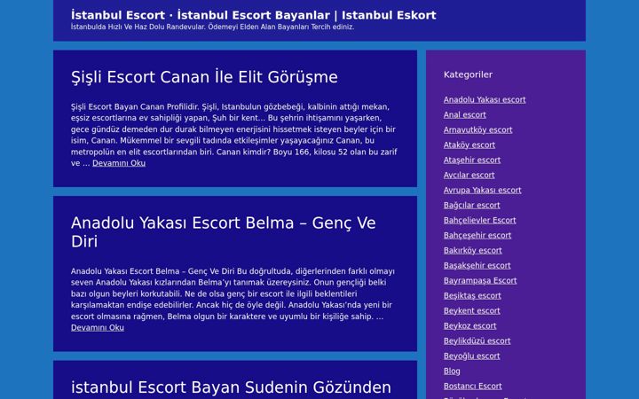 Screenshot of eumamae.com