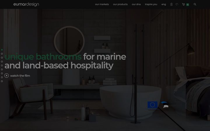 Screenshot of eumardesign.com