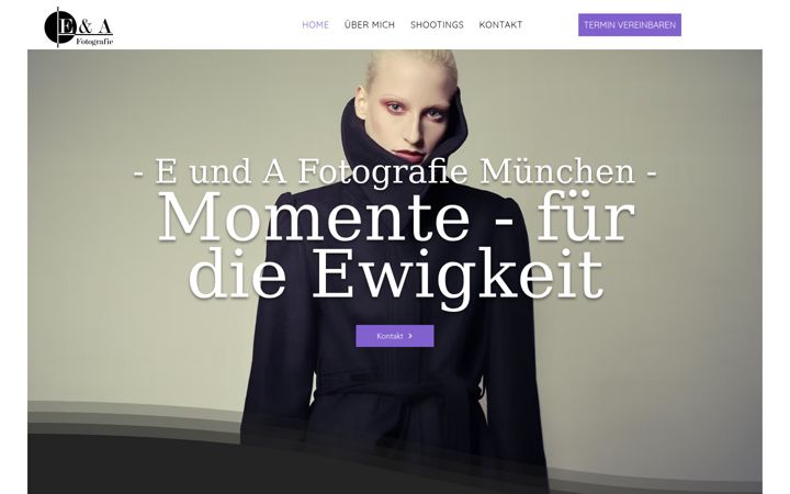 Screenshot of eundafotografie.de