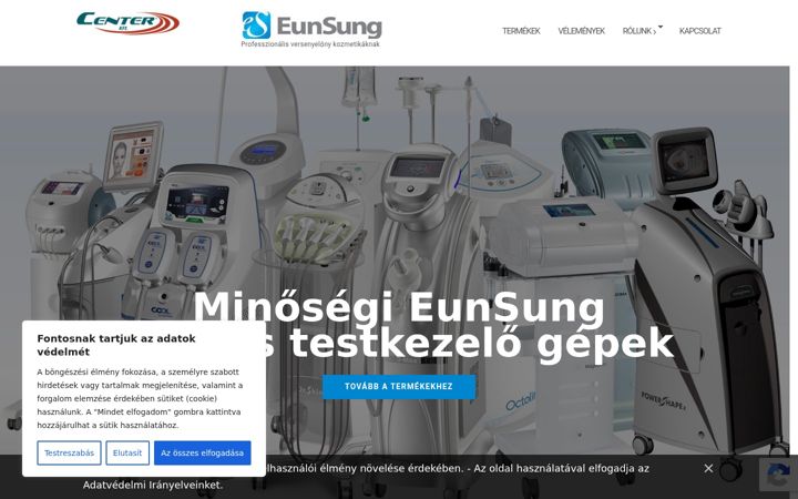 Screenshot of eunsung.eu