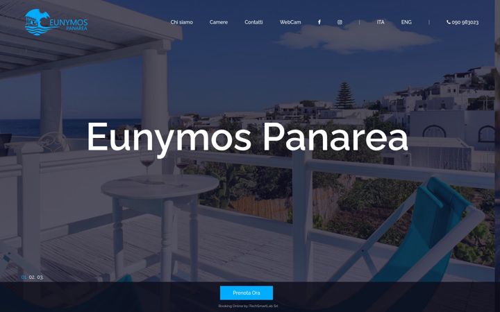 Screenshot of eunymoshotel.com