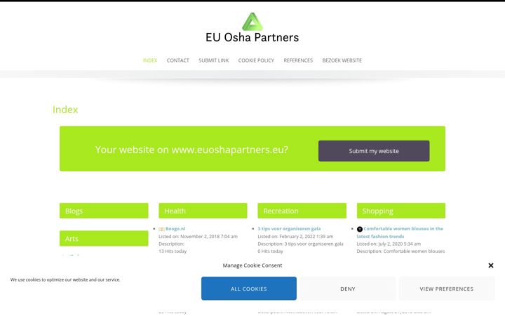 Skærmbillede af euoshapartners.eu