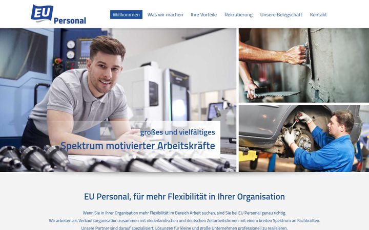 Screenshot of eupersonal.eu