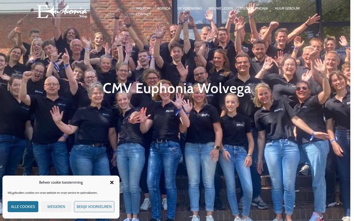 Screenshot von euphoniawolvega.nl