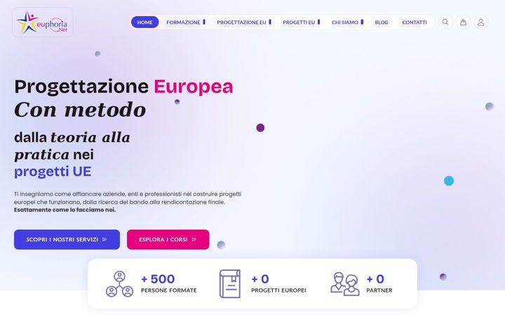 Screenshot of euphorianet.it