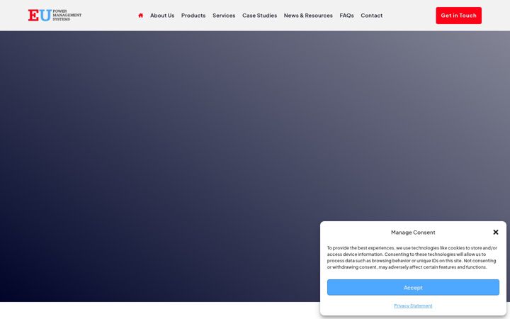 Screenshot of eupms.com
