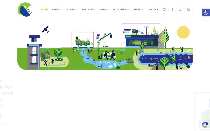 Screenshot of eupolis-project.eu