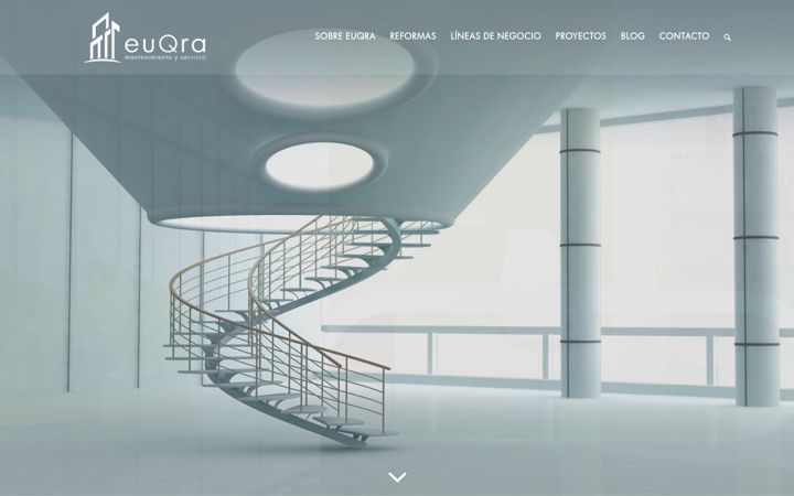 Screenshot of euqra.es