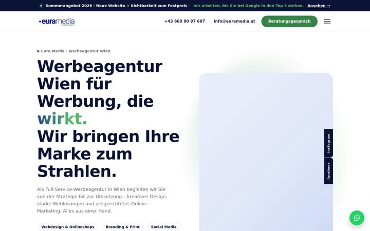 Ekraanipilt saidist euramedia.at