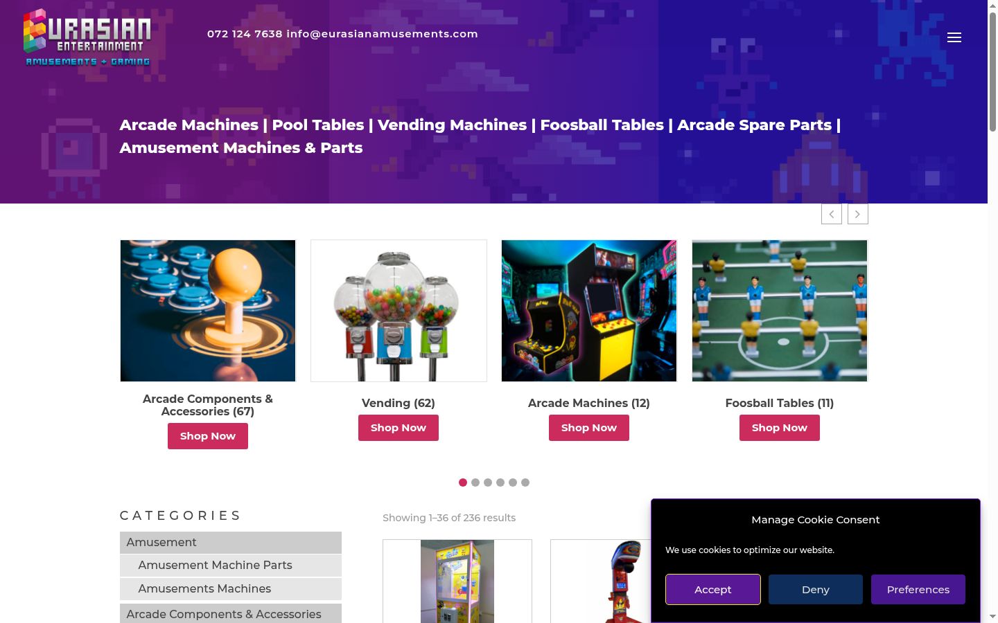 Screenshot tal-banner tal-kunsens muri qabel kwalunkwe interazzjoni
