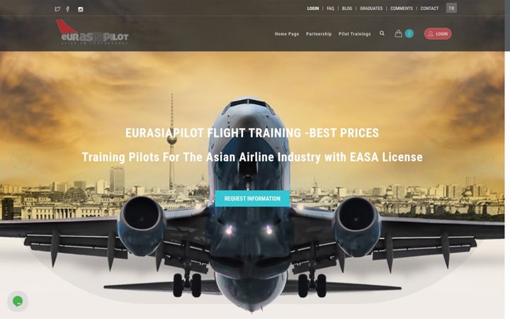 Screenshot of eurasiapilot.com