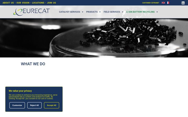 Screenshot of eurecat.com