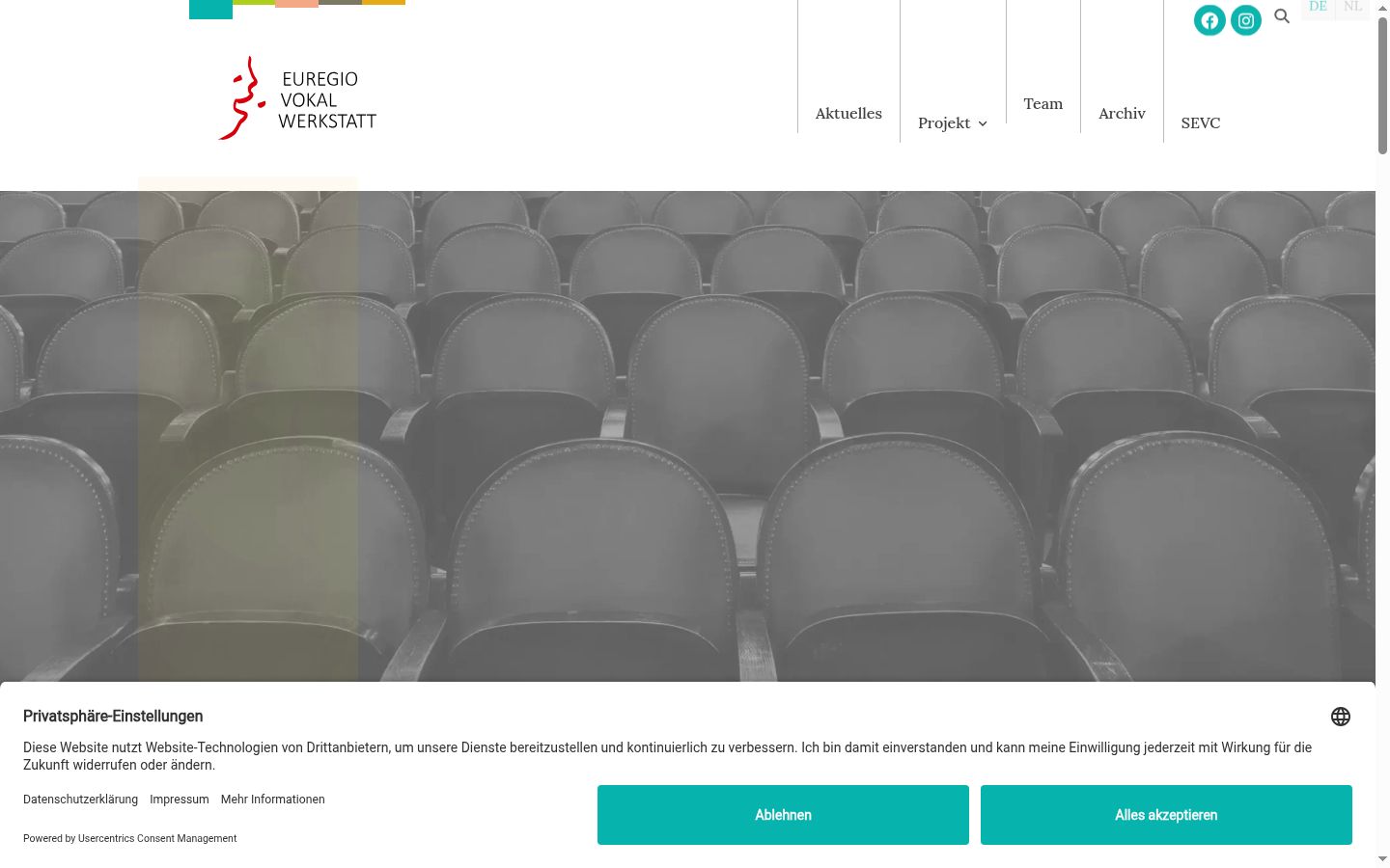 Screenshot tal-banner tal-kunsens muri qabel kwalunkwe interazzjoni