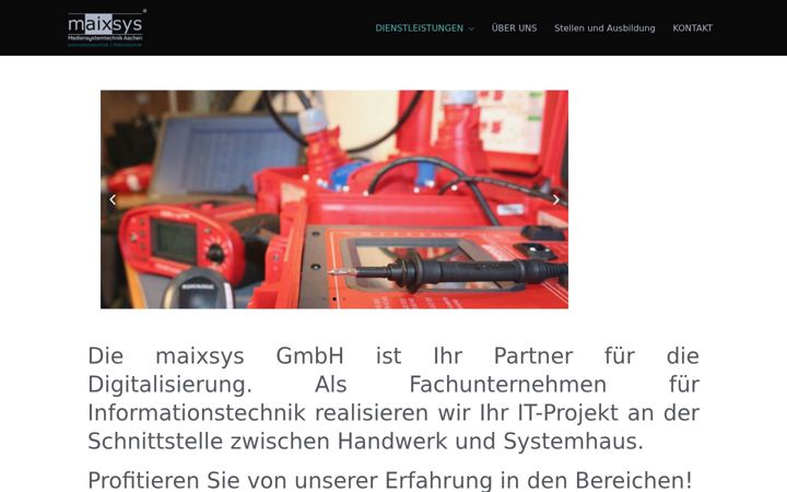 Screenshot of euregio.digital