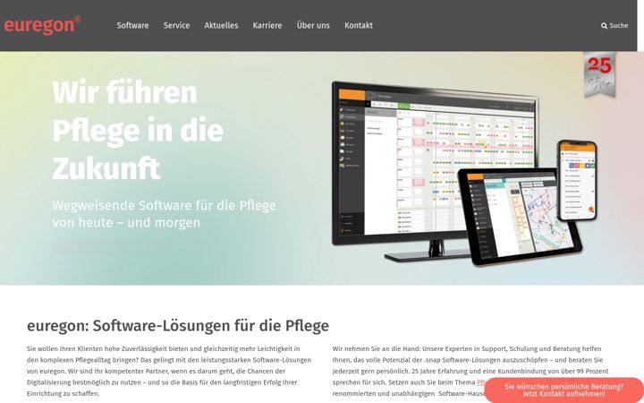 Screenshot of euregon.de