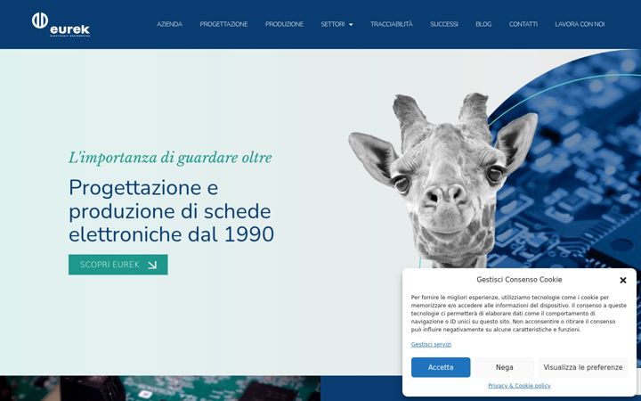 Screenshot of eurek.it