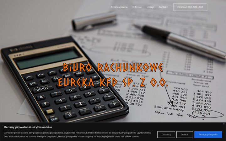 Screenshot of eureka-kfd.pl