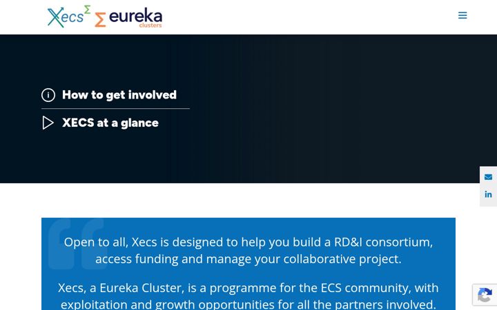 Screenshot of eureka-xecs.com