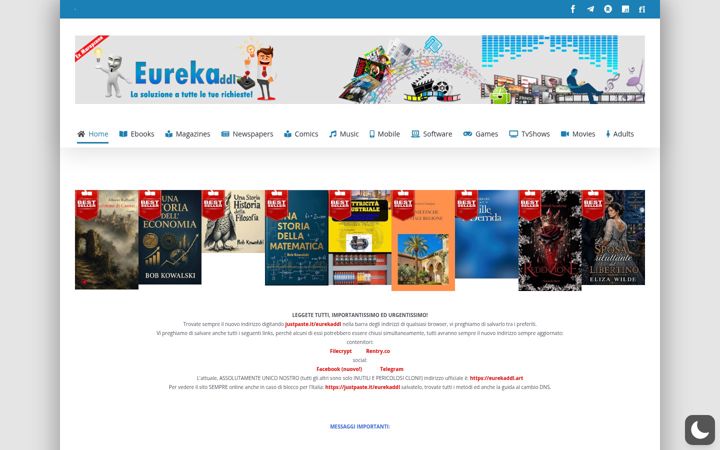 Screenshot of eurekaddl.art