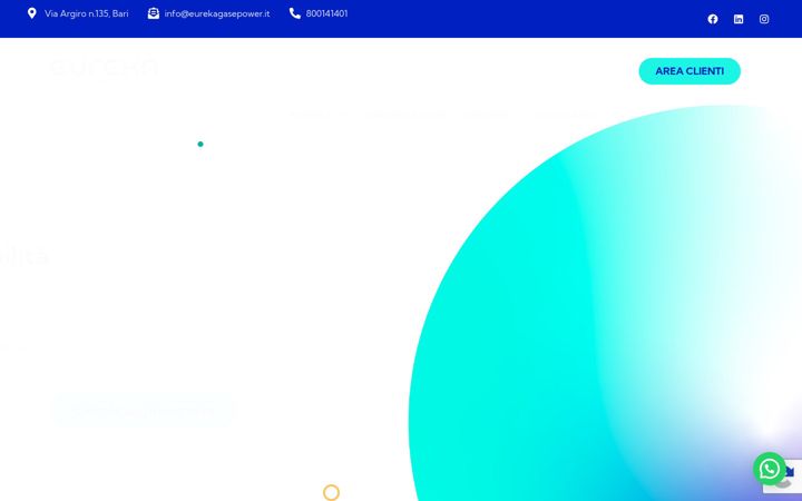 Screenshot of eurekagasepower.it
